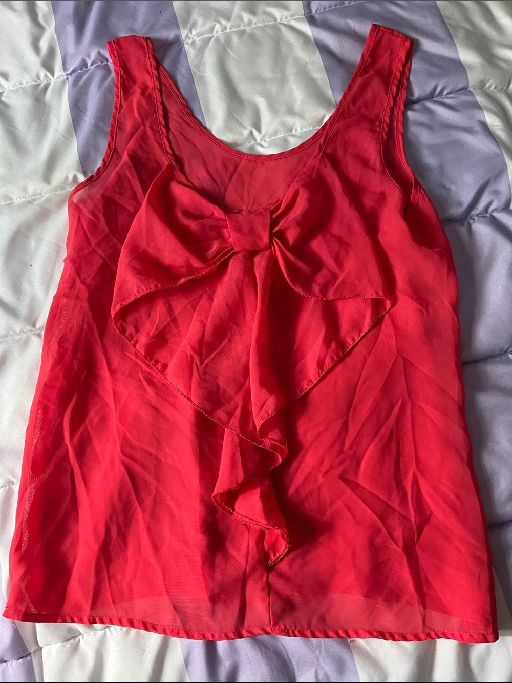 Cute Bow Top Size M